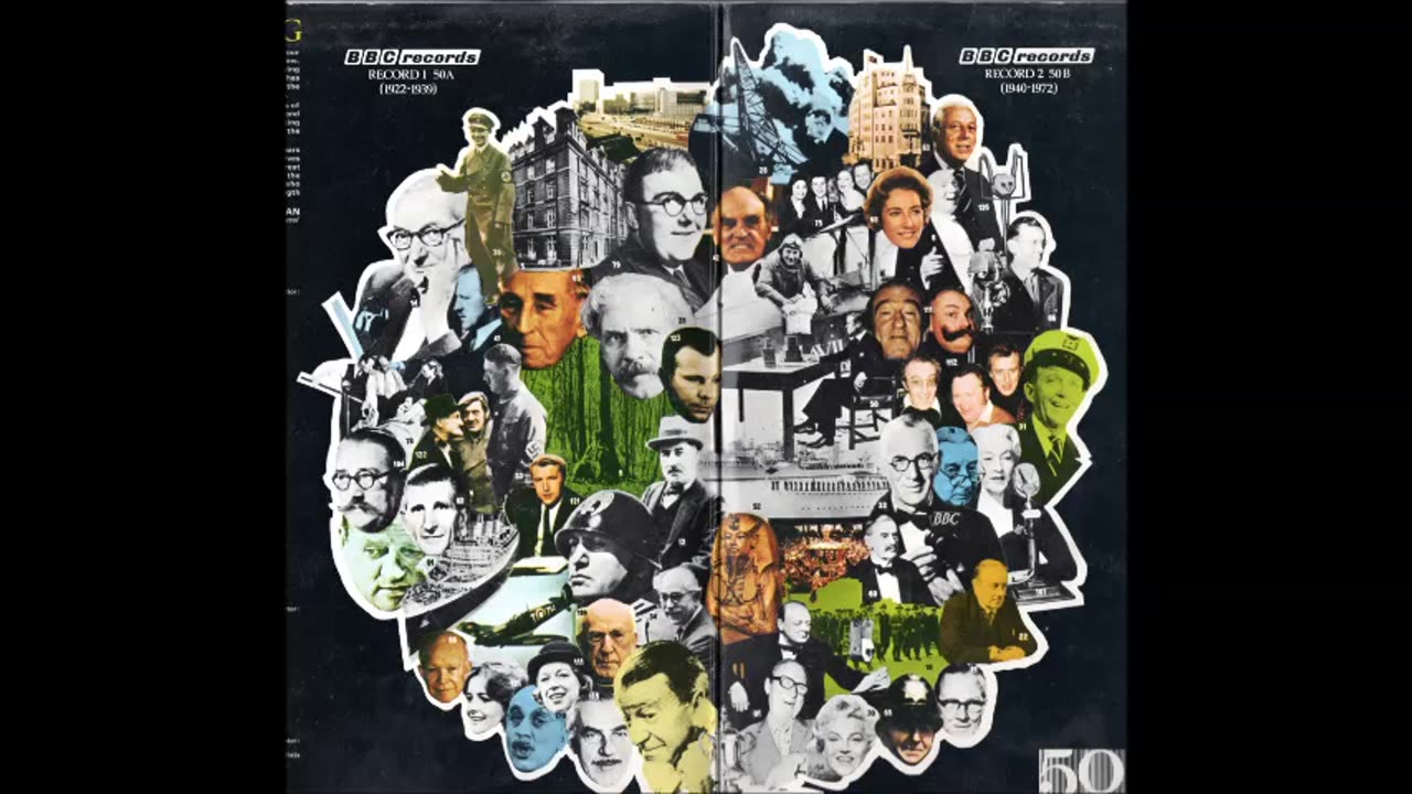 50 Years of the BBC 1922-1972 (Part 2 of 2) Narrated by Rene Cutforth