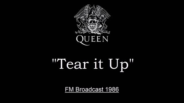 Queen - Tear it Up (Live in Mannheim, Germany 1986) FM Broadcast