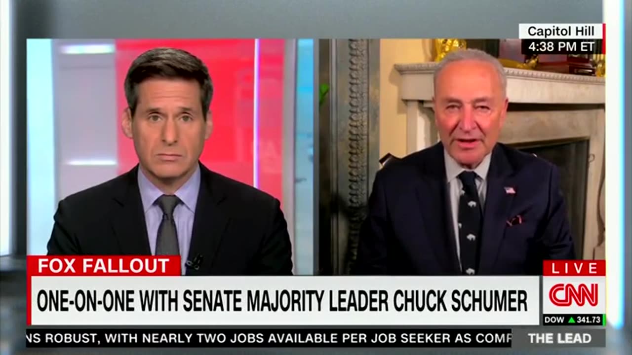 Schumer: We Have A Right To Dictate To Major News Network