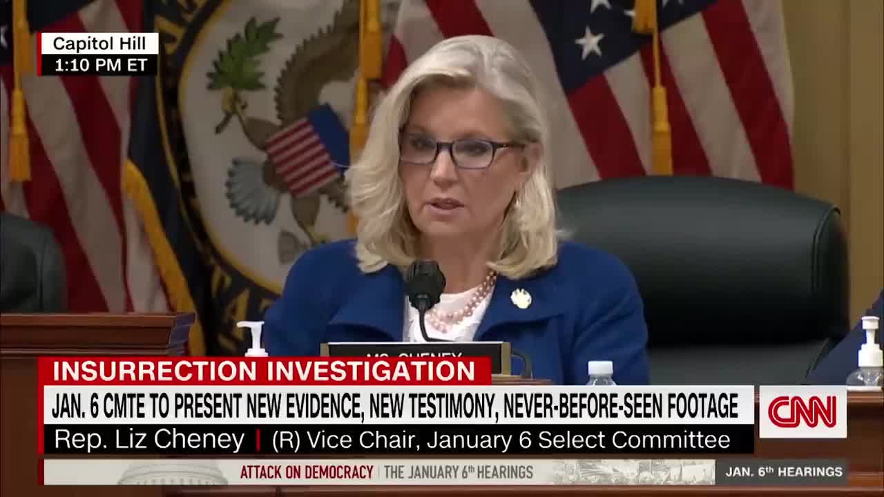 Watch Liz Cheney’s opening statement at public Jan. 6 hearing