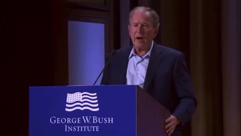 George W. Bush's sublime message