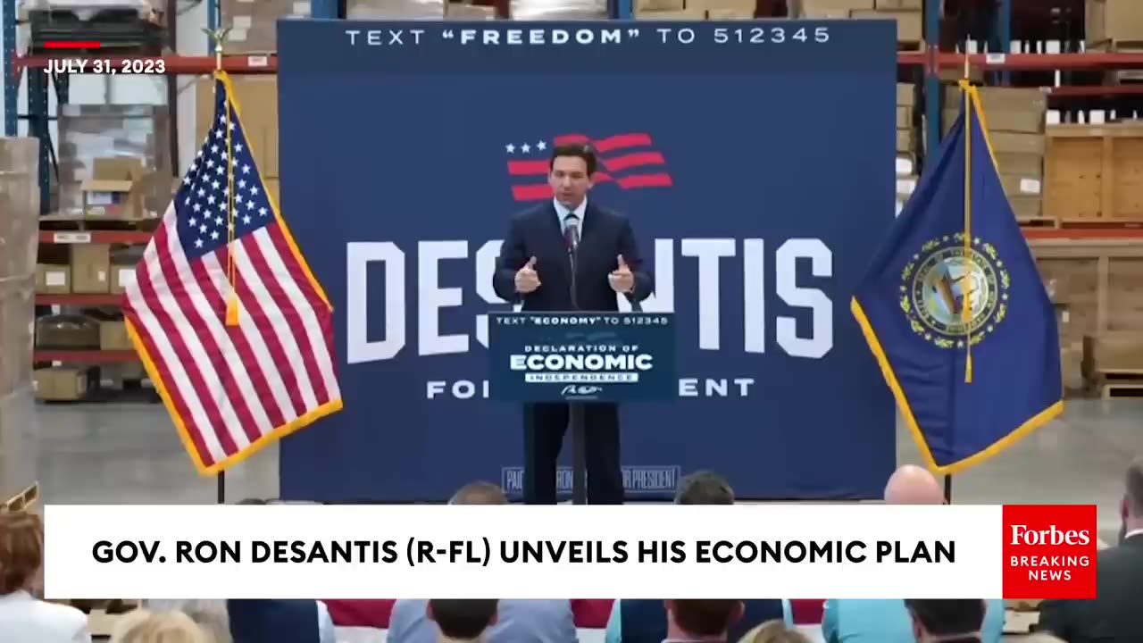 DeSantis - The Federal Reserve is Accountable to Nobody but Controls our Monetary System! 🏦😈