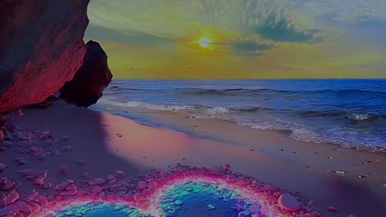 Relaxing Beautiful Imaginary Scene-1