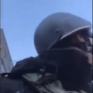 A Russian Missile Flys Overhead In Ukraine