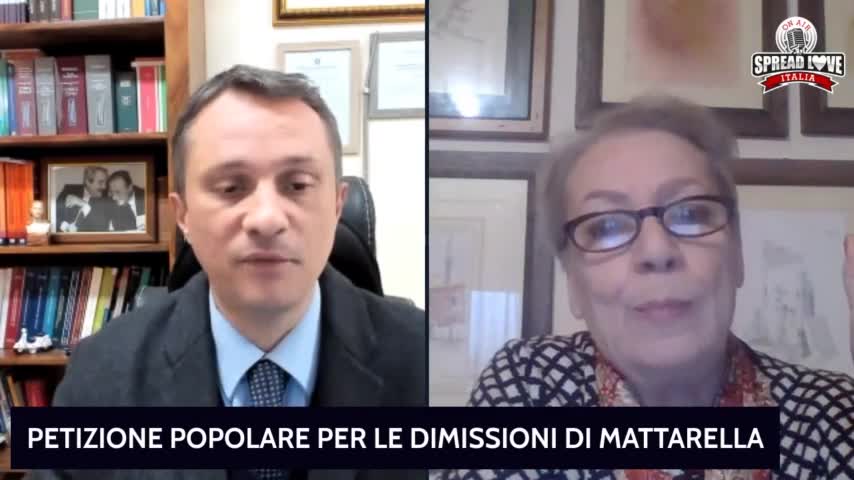 DOTTORESSA ORNELLA MARIANI - “PRESIDENTE MATTARELLA SI DIMETTA!!”😇💖👍