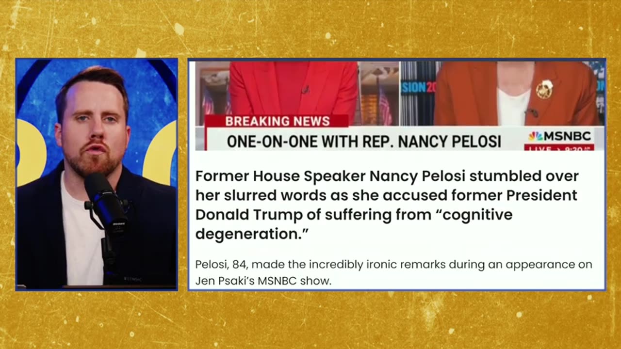 HILARIOUS: Nancy Pelosi HUMILIATED on LIVE TV While Claiming Trump is “Mentally Unfit” for Office