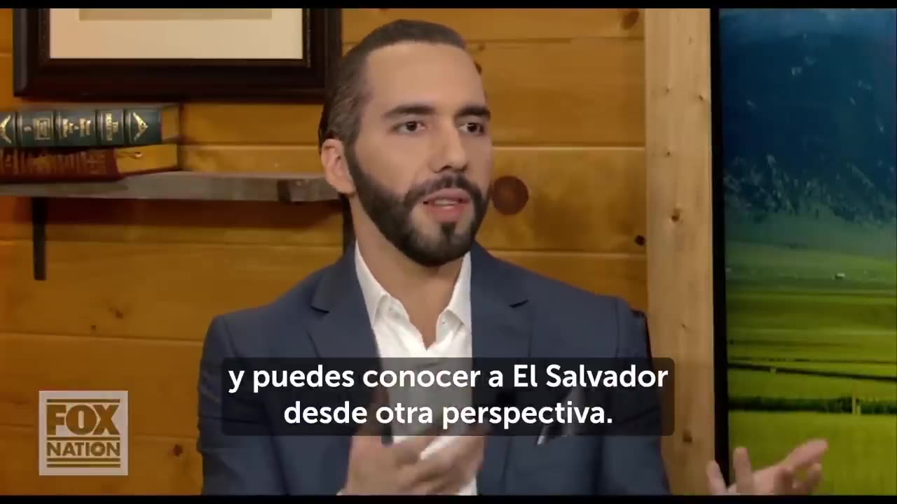 Entrevista del Presidente Nayib Bukele en Tucker Carlson Today