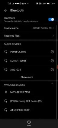 Bluetooth addresses in Tesco