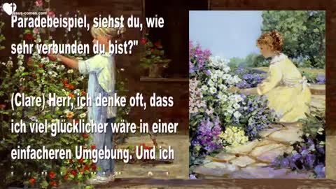 Wie wunderschön ist die Seele, die die Welt beiseite geschoben hat ❤️ Liebesbrief von Jesus
