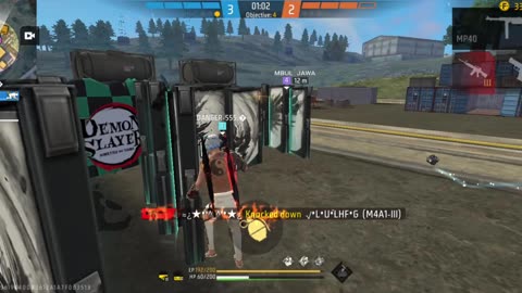 Free fire 😎😎 me girl 😜😜#trending