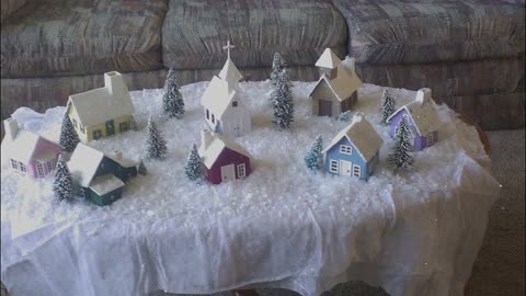 Matchstick Christmas Villages