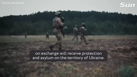 Ukrainian Forces tell Russia soldiers 'everyone who wants to live to surrender' in new video