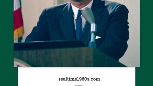 Nov. 2, 1962 - JFK Televised Speech on Cuba