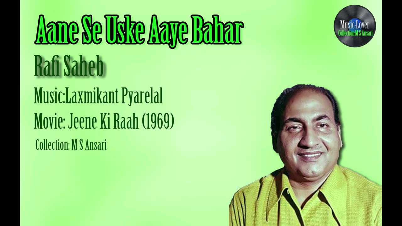 Aane Se Uske Aaye Bahar