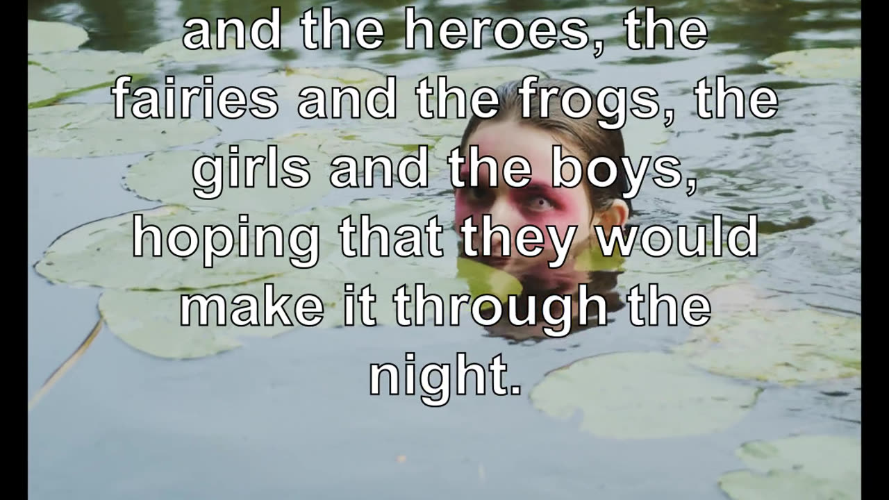 The discussion was going like one of those little fairy tales, with the princesses and the gobl...