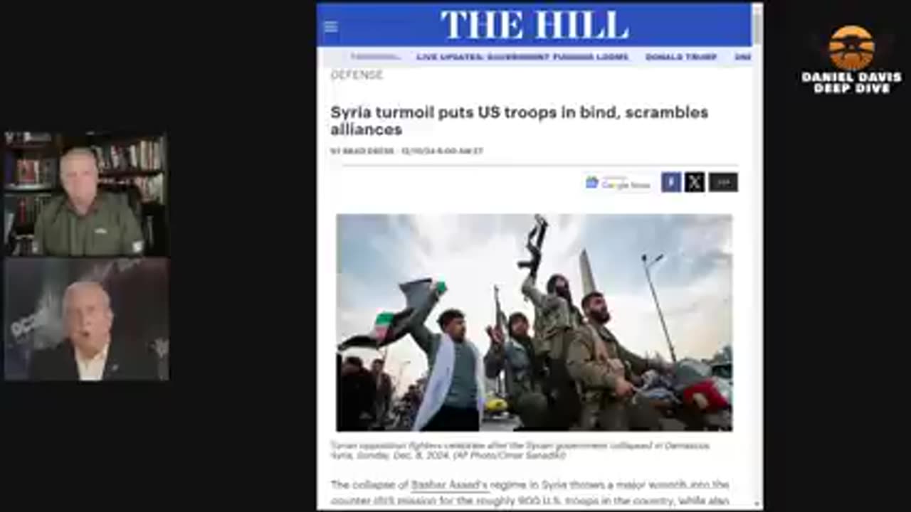 Col Doug Macgregor ~ The Syria Whirlwind & the Greater Israel Project