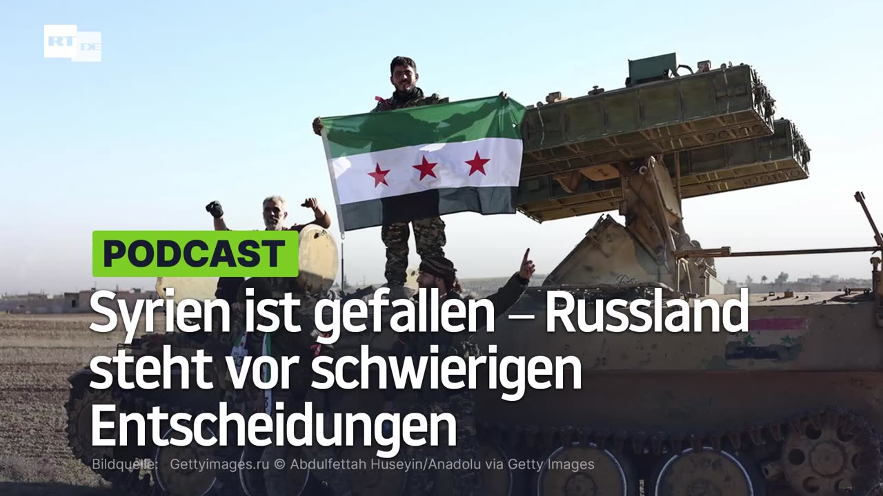 Syrien ist gefallen ‒ Russland steht vor schwierigen Entscheidungen