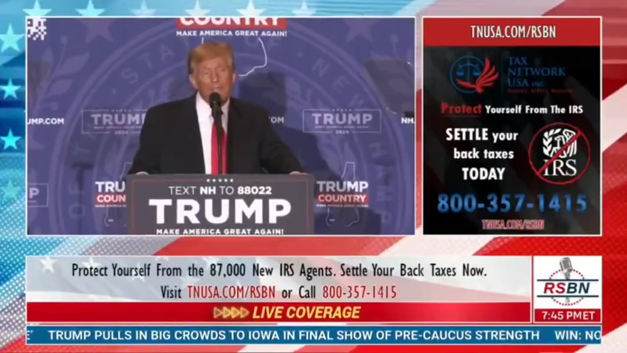 Trump: Biden is our President at a "Reduced Level"