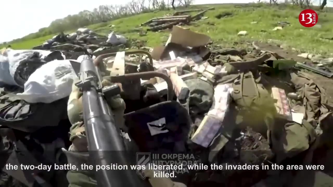 “The fate of occupiers, they are all rotten here" - Russians’ captured position in Bakhmut