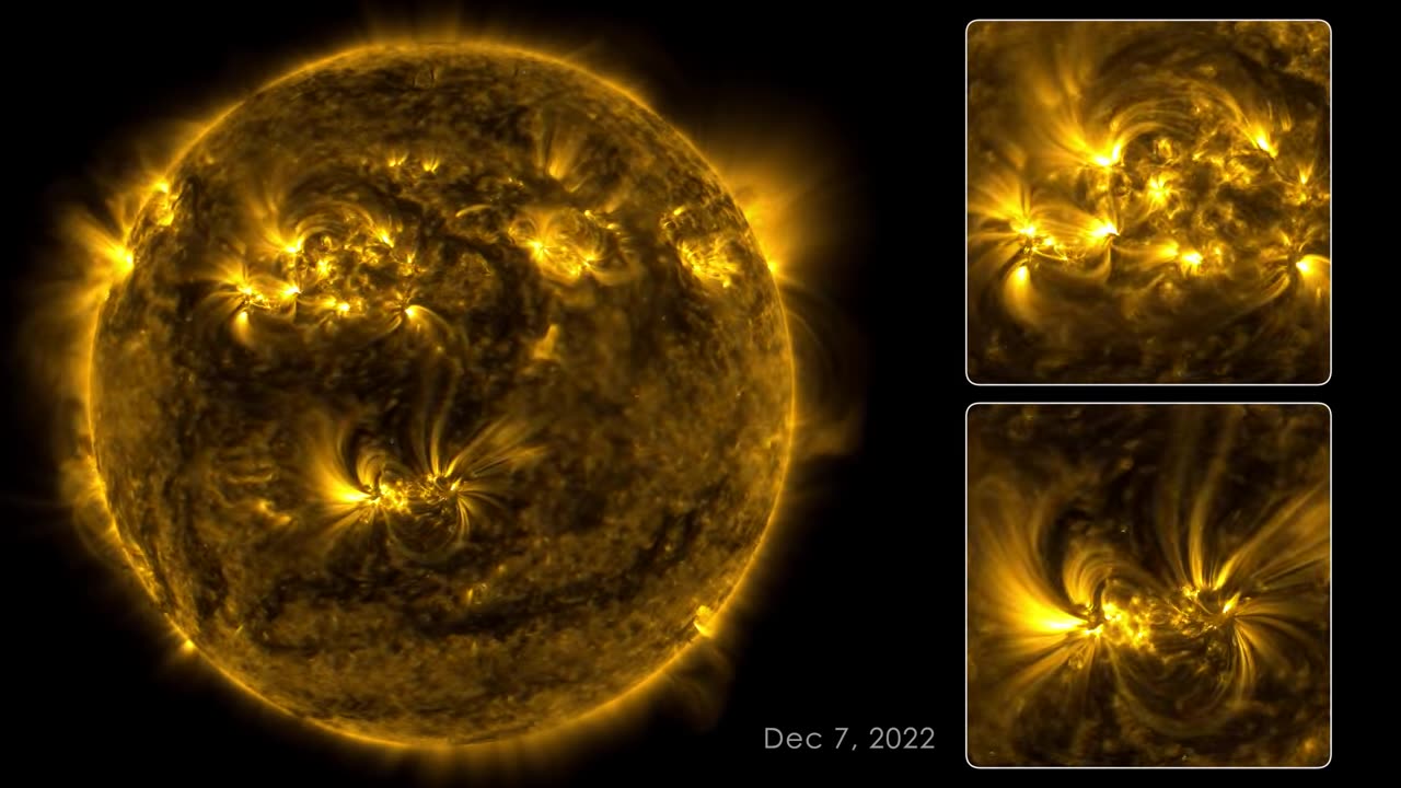 Sun view is very closely or nearly