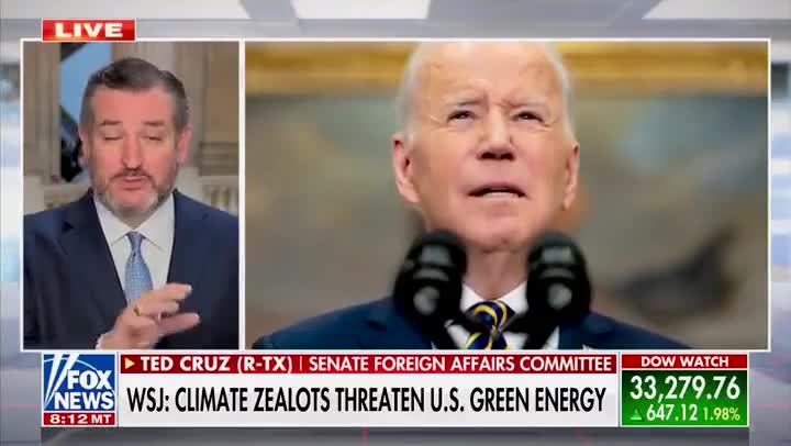 Ted Cruz Deftly Dismantles Biden's Green Energy Crusade