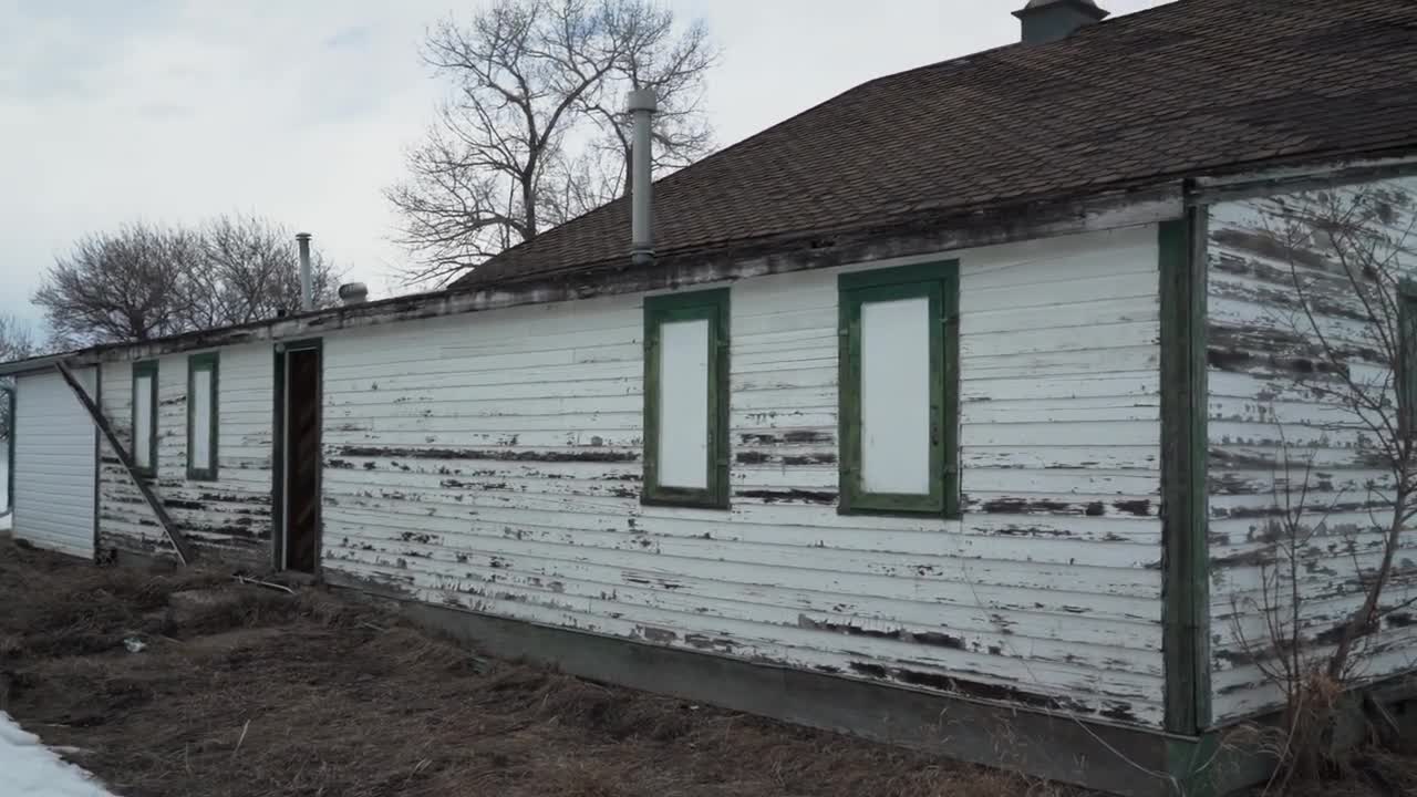Exploring Abandoned Ukrainian Community Hall _ What Did We Find_【4K】