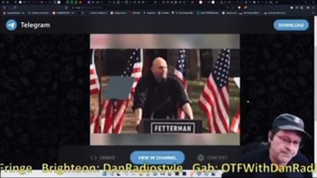 Fetterman flag fail…Interesting.