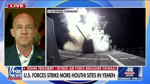 More needs to be done in Red Sea to establish deterrence, Retired USAF Gen says