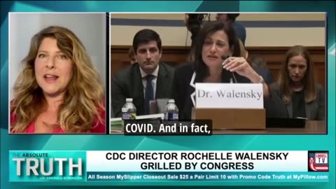 CDC Director Rochelle Walensky Perjured Herself Twice Before Congress-Naomi Wolf (June 2023)