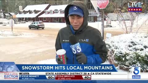 Winter Storm Warning issued for Southern California mountains