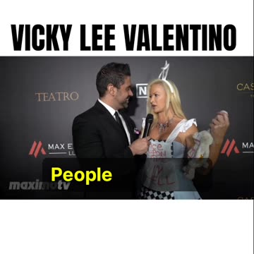 Victoria Lee Valentino at Maxim Party