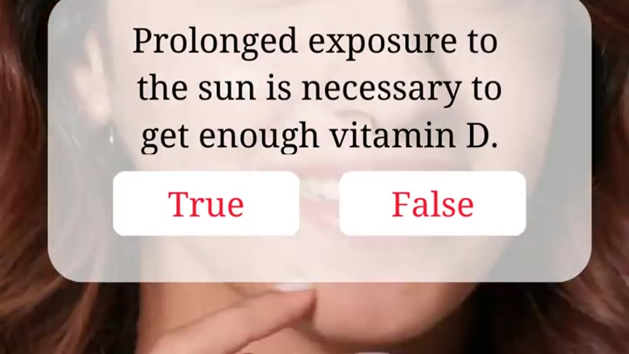 Sun and Vitamin D: Fact or Fiction?