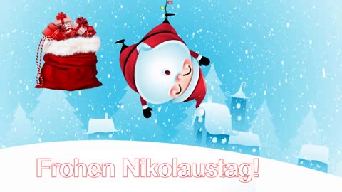 Ein kleiner Nikolausgruß Viele liebe Grüße zum Nikolaus Tag – Nikolausgrüße Video zum Versenden