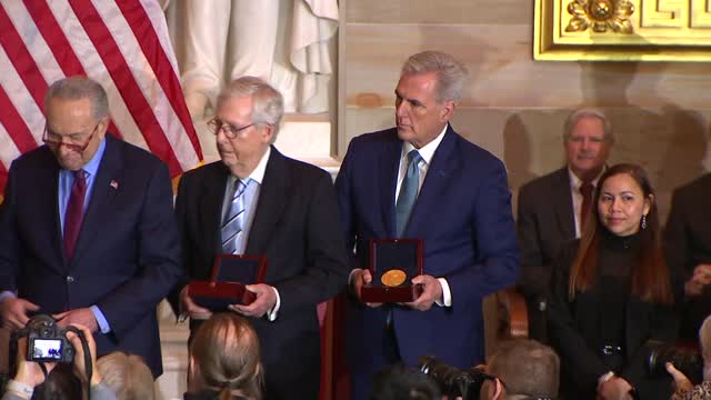 Mother of fallen police officer snubs Sen. McConnell and Rep. McCarthy at award ceremony