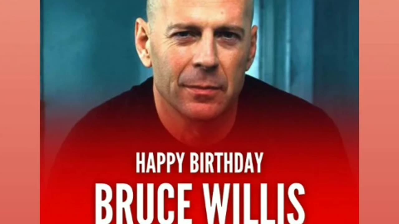 Happy birthday day me Bruce Willis 🎂 3/19/24