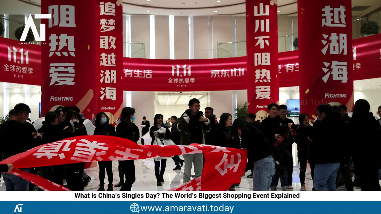 Explainer What is China’s Singles Day and How is it Celebrated ? | Amaravati Today