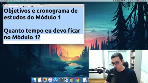 M01V02 - Objetivos e cronograma de estudos do Módulo 01