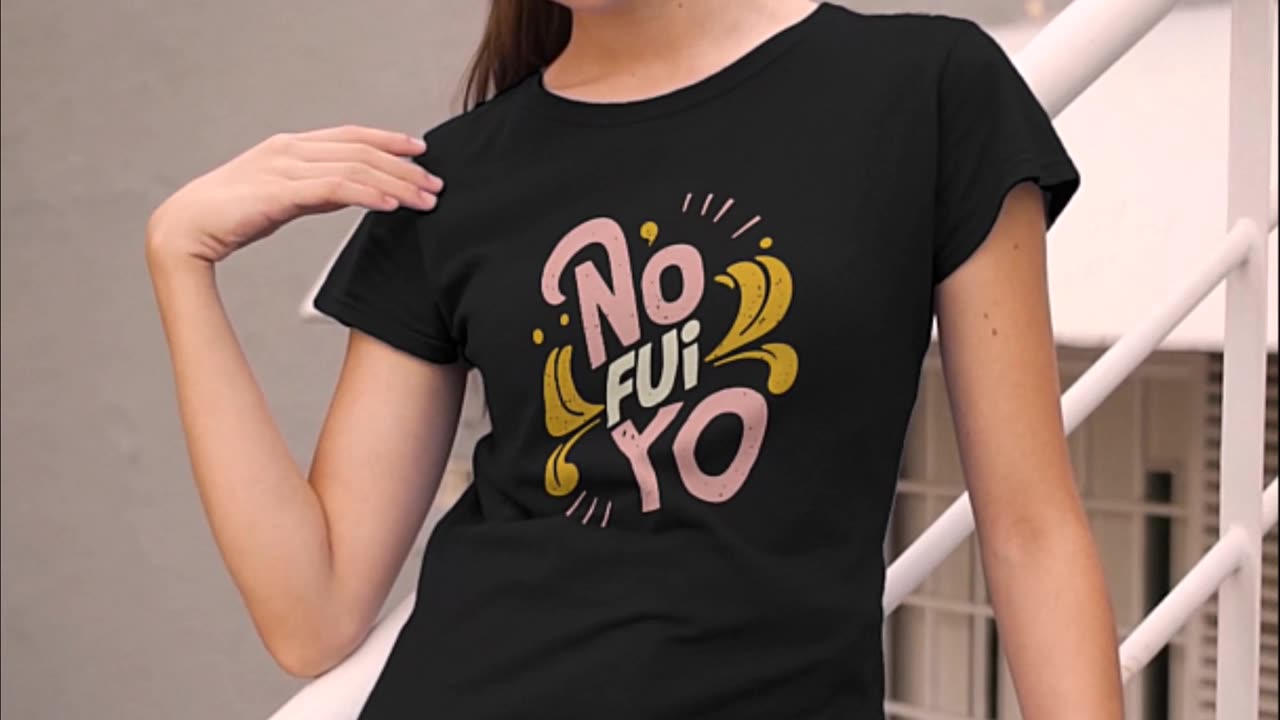 Got Attitude? Flaunt It with This Bold No Fui Yo Tee! #NoFuiYoTee #StatementStyle #BoldFashion