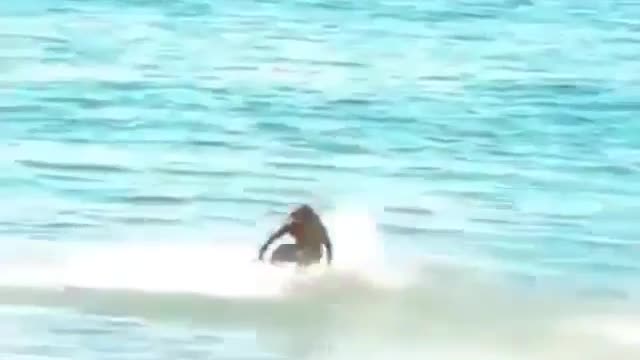 This extreme surfing is so cool