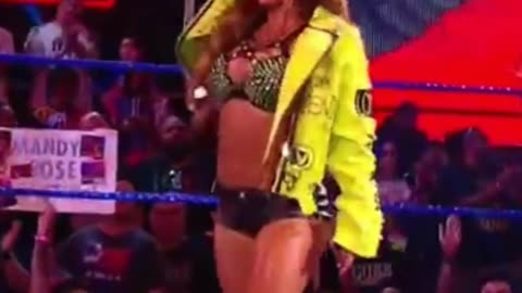 Mandy Rose entrance -1 