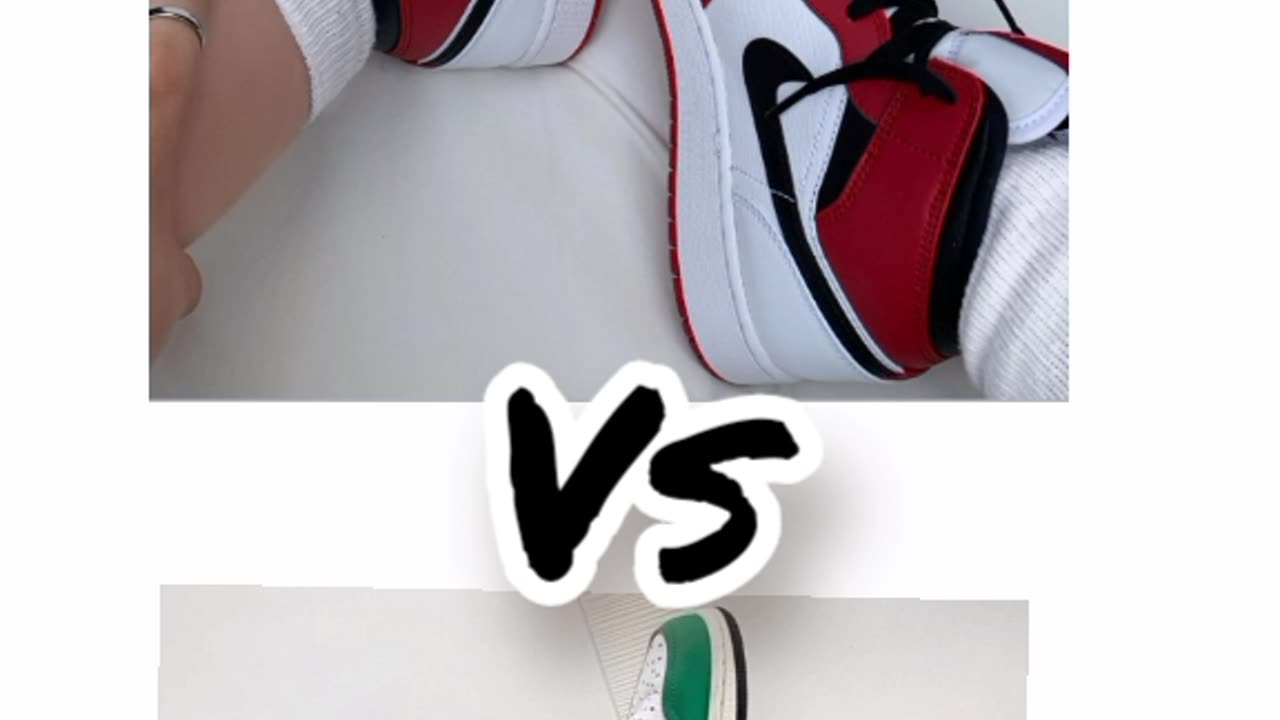 Red vs green