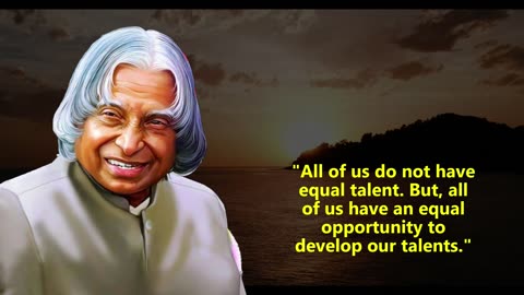 APJ Abdul Kalam's best motivational quotes for overcoming obstacles in life.