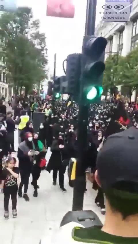 Meanwhile In London, Another Muslim Protest March Shows That The City Has Fallen..