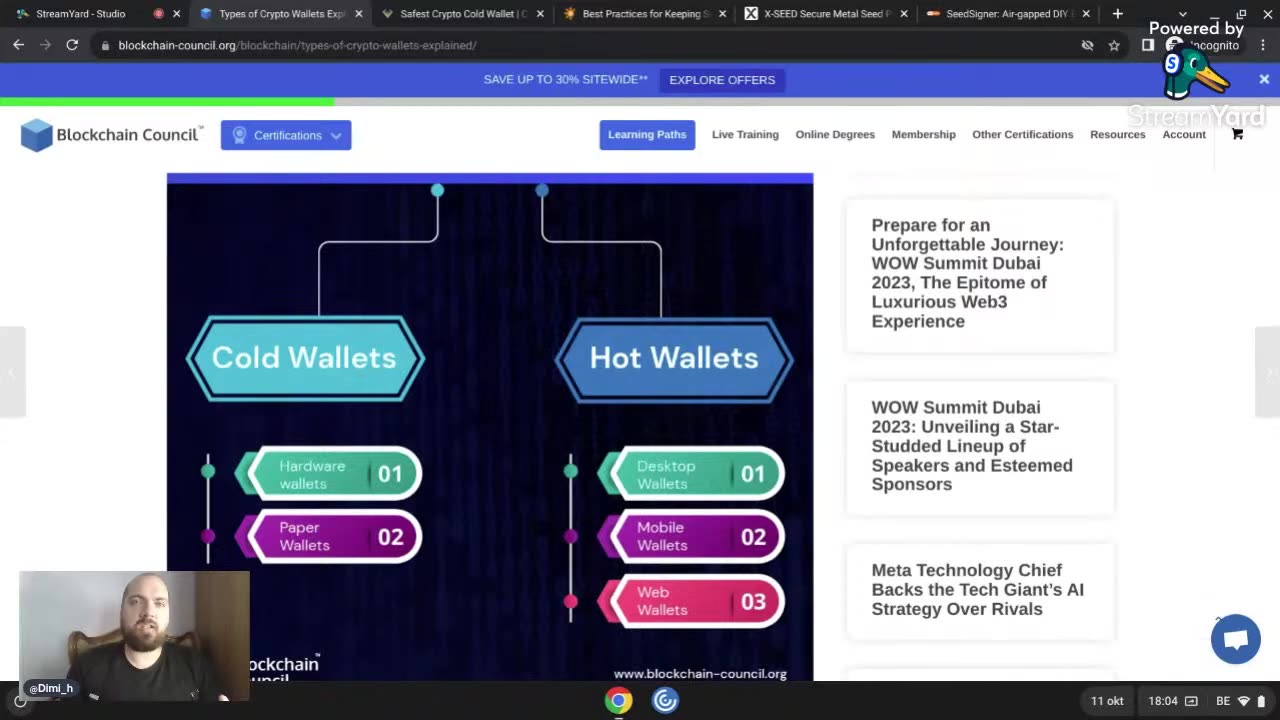 BLOCKCHAIN TALK E94: Let's talk wallet security