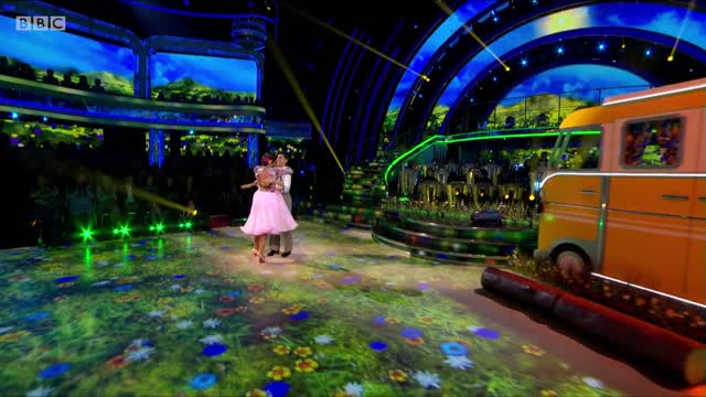 Karim and Amy American Smooth to Sweet Caroline - Week 12 Semi-Final BBC Strictly 2019