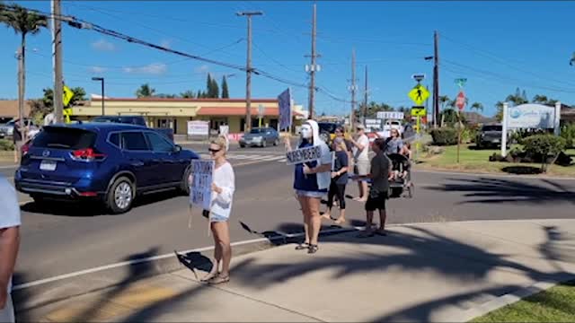 Freedom March in Kapa'a