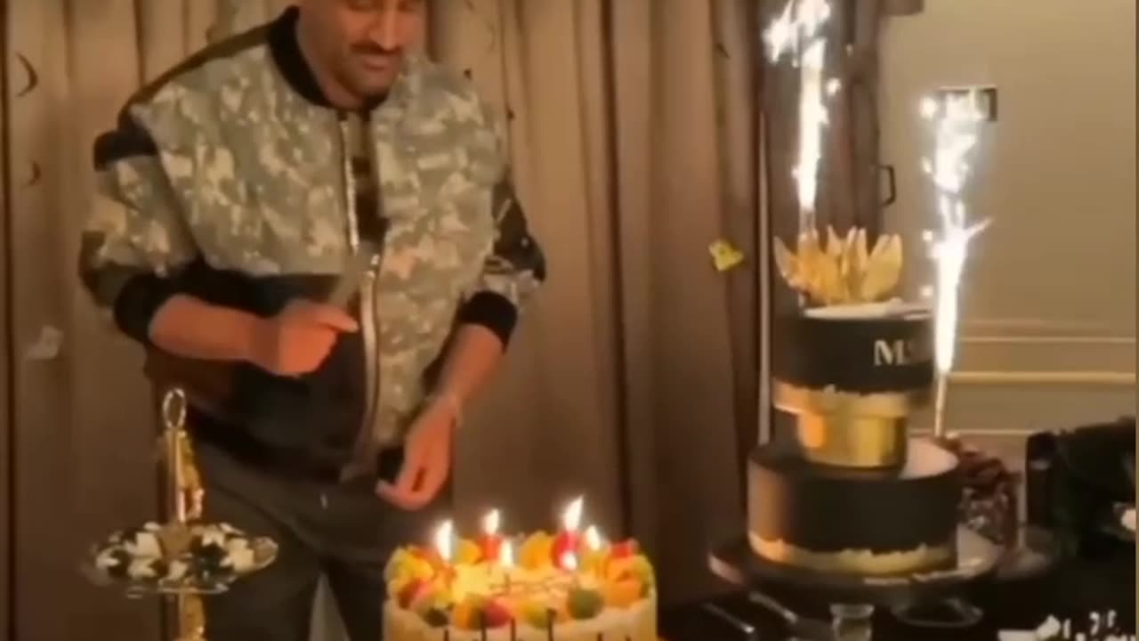 Mahi Birthday celebration MSD #mahi #MSD
