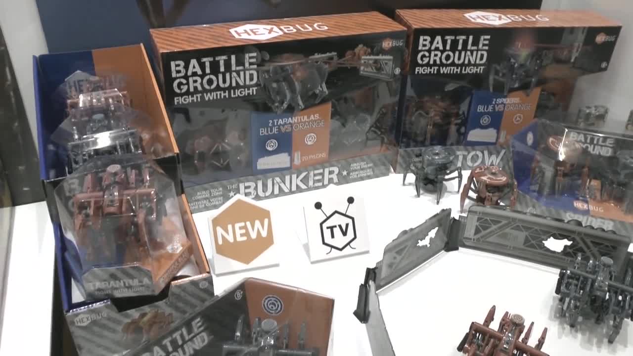 Battle Tarantula (Hexbug) Neuheit Vorschau Nürnberger Spielwarenmesse Nürnberg 2017