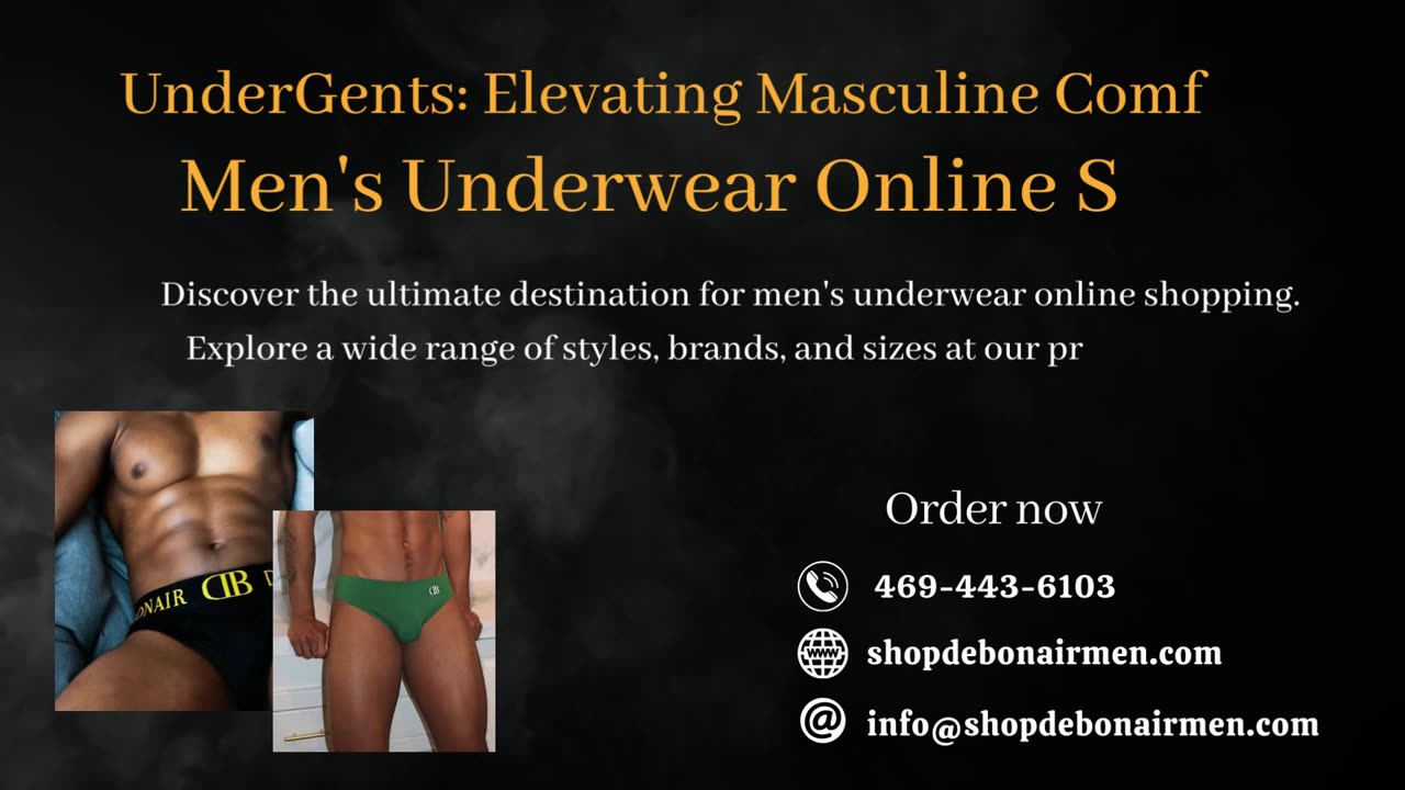 Elevating Fashion: Explore Debonair Men's Stylish Men's Underwear Selection