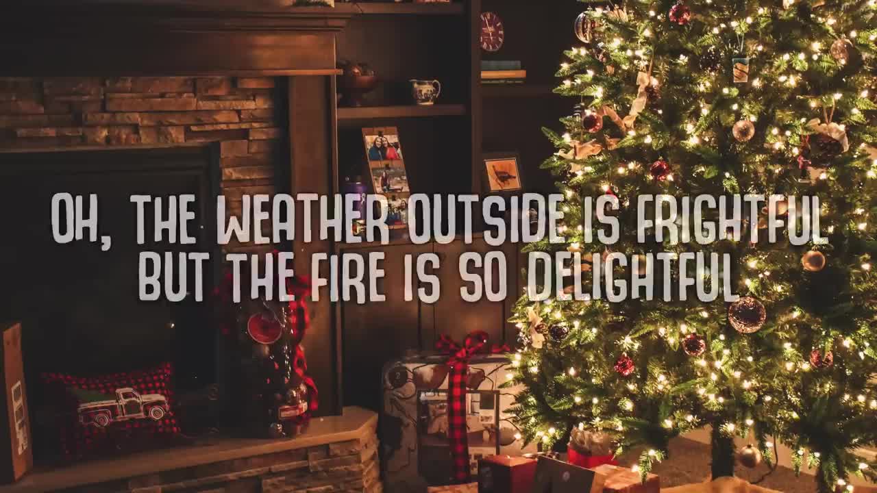 Frank Sinatra - Let It Snow! Let It Snow! Let It Snow! (Lyrics)